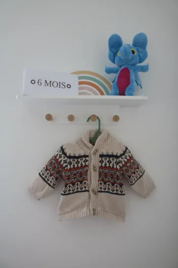 Gilet automne garçon Tape à l'oeil 6 mois