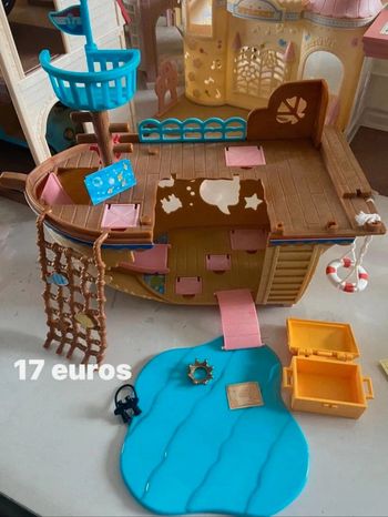 Sylvanian families "bateau chasse aux trésors"