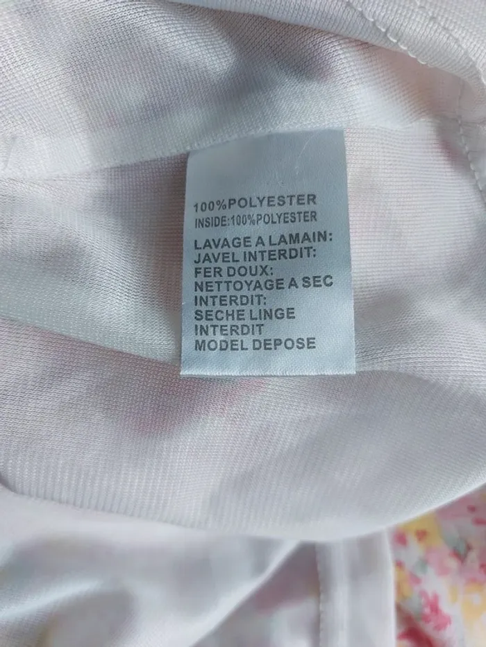 Robe d'été Loavies – Taille L – Fuchsia – État : Neuf - photo numéro 5