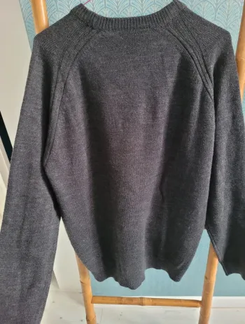 Pull homme gris taille L