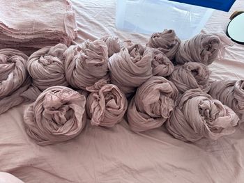Chemin de table rose poudré