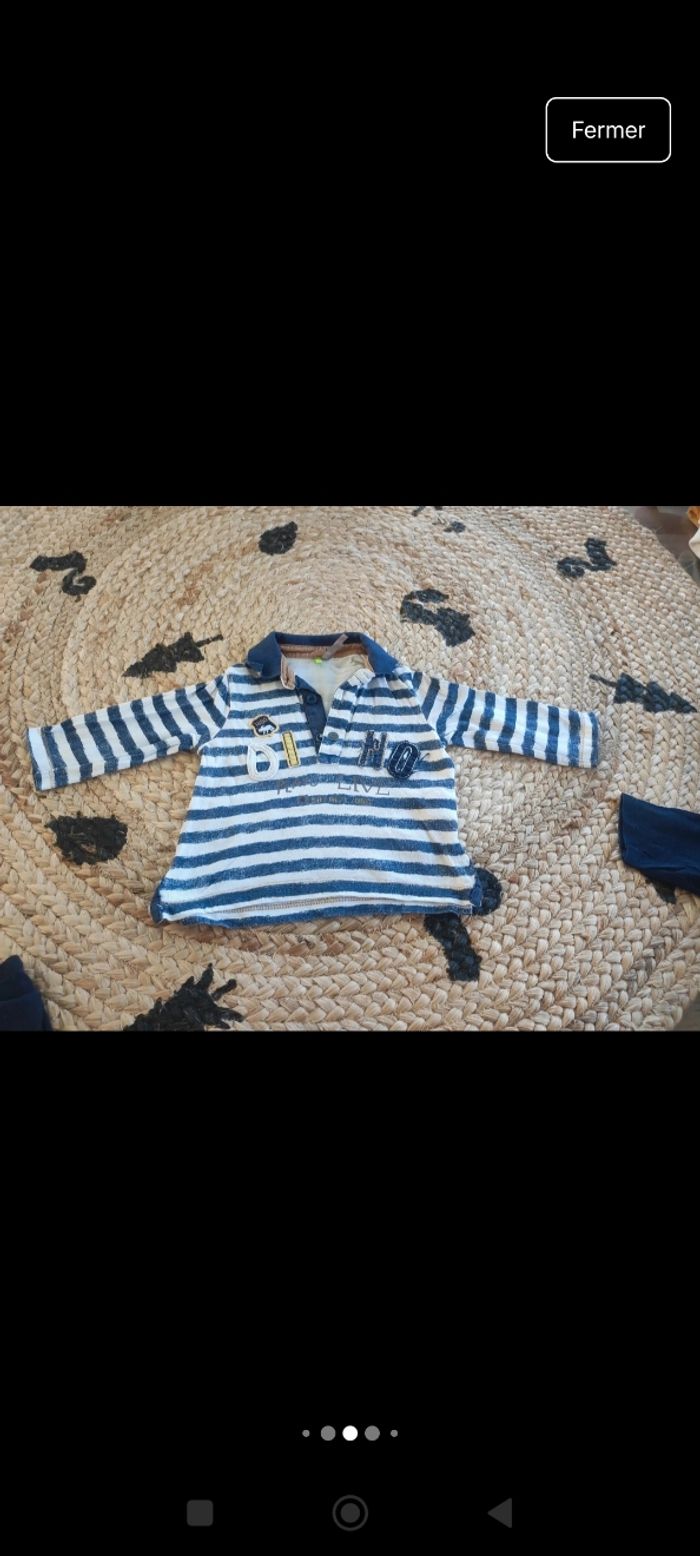 Lot 10 hauts manches longues 9 mois - photo numéro 4