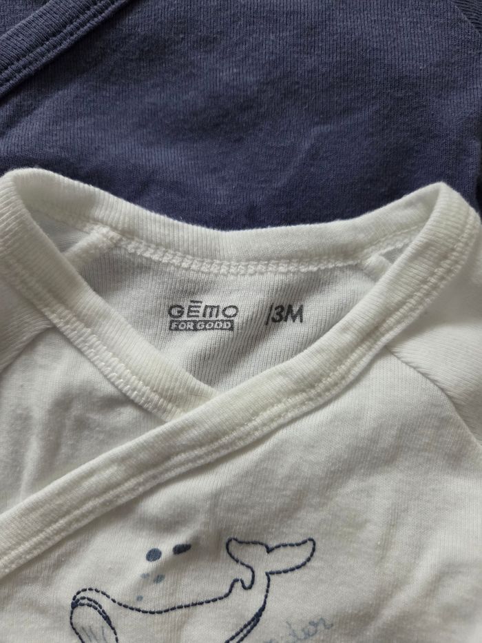 Lot de 3 bodies à manches courtes - photo numéro 5