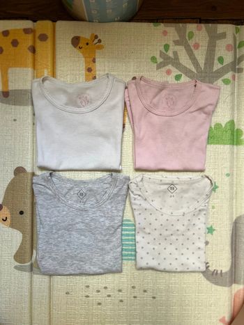 Lot de 4 t-shirts