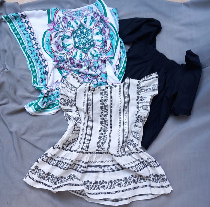 Lot de 3 tuniques et top Taille 36 - S