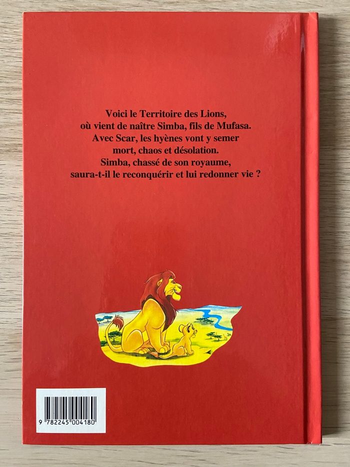 Livre Disney - Le Roi Lion - photo numéro 2