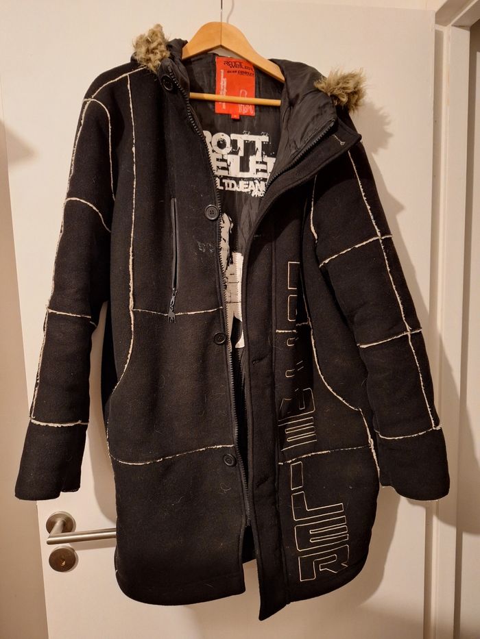 blouson marque rottweiler noir et blanc - photo numéro 2