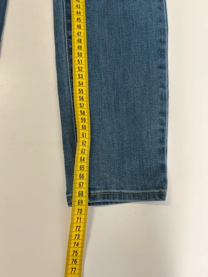 Jean Levi's Denizen Femme Bleu W29 L30 | High Rise Skinny | Taille FR38 | Très Bon État SJ328 - photo numéro 10