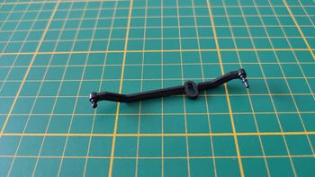 Axe roue avant pièce détachée miniature Burago Bburago Alfa Romeo 2300 Monza 1934 1/18 1/18e 1/18ème