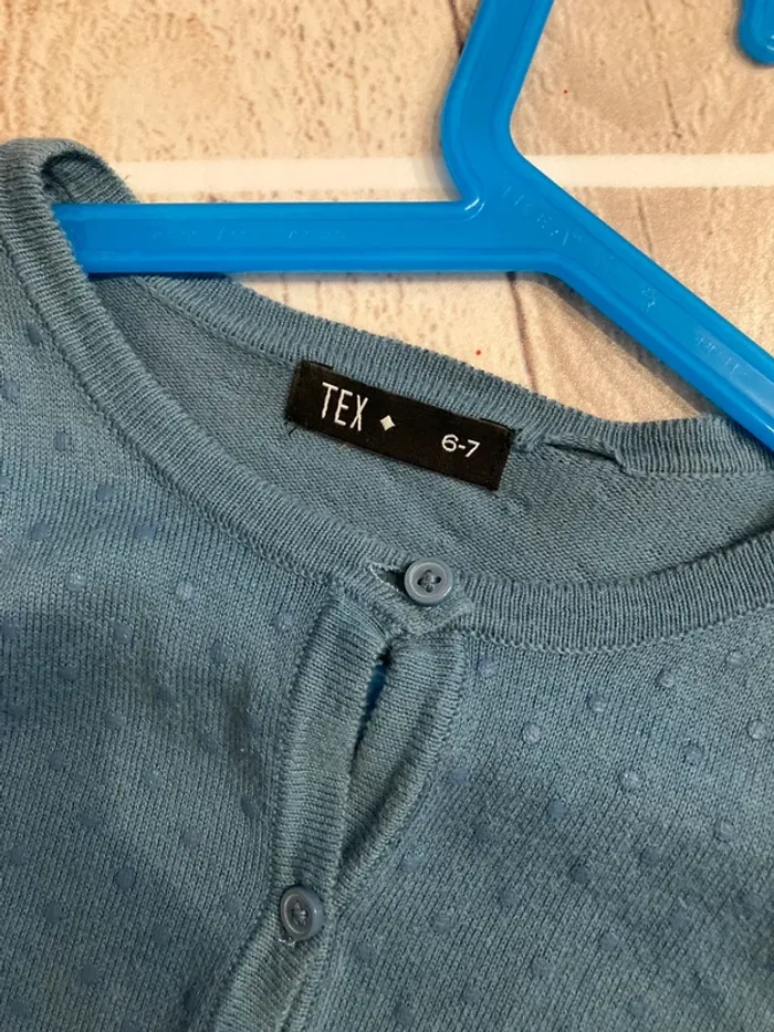 Gilet bleu canard - photo numéro 2