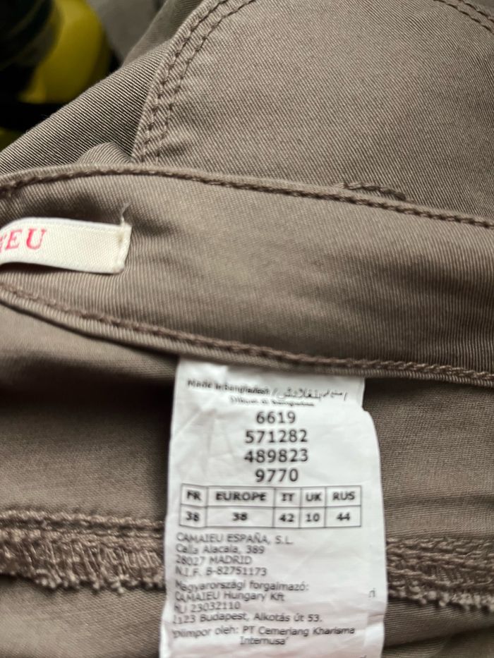 Pantalon camaïeu femme taille 38 neuf - photo numéro 5