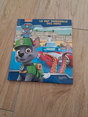Livre paw patrol la pat’patrouille des mers