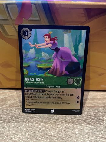 Carte Lorcana Anastasie 113/204 Ch7 FOIL