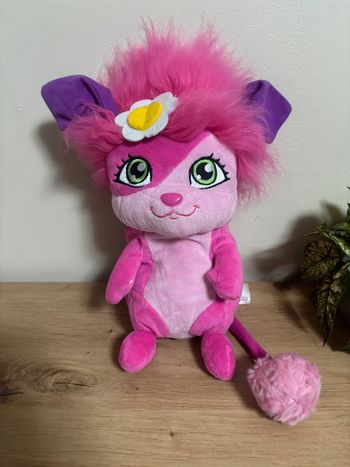 Peluche vintage popples bubbles rose 30 cm année 2015