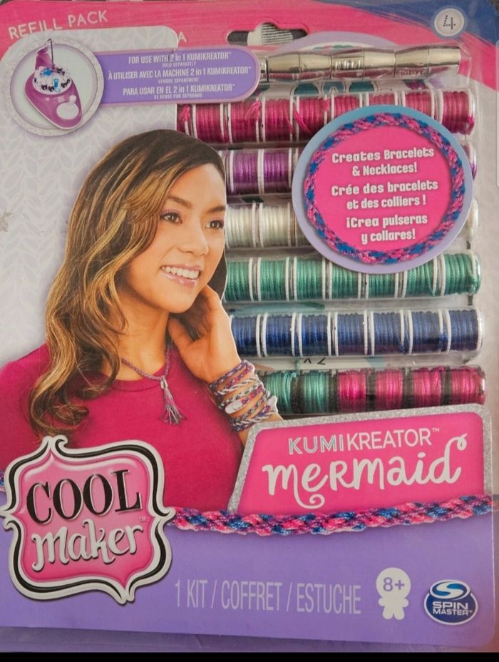 Kumikreator 2 en 1 pour faire des bracelets et des colliers