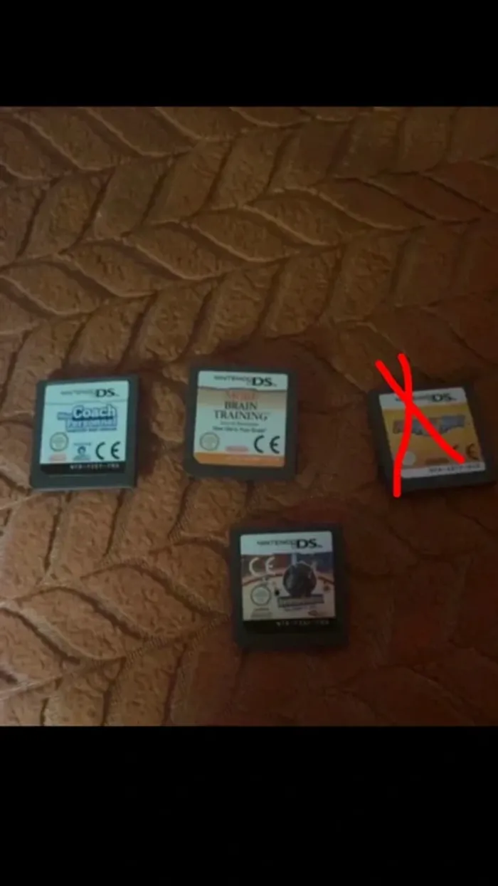 Jeux ds en lot ou à l’unité