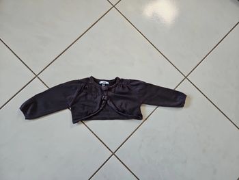 Gilet court bébé fille 18 mois BBF3