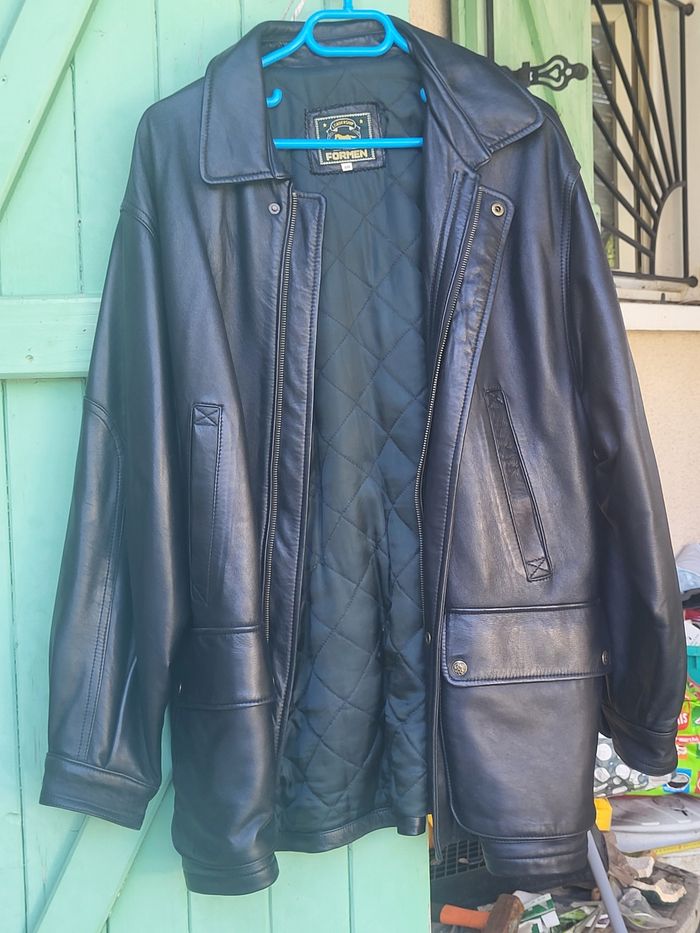 Manteaux en cuir homme - photo numéro 2