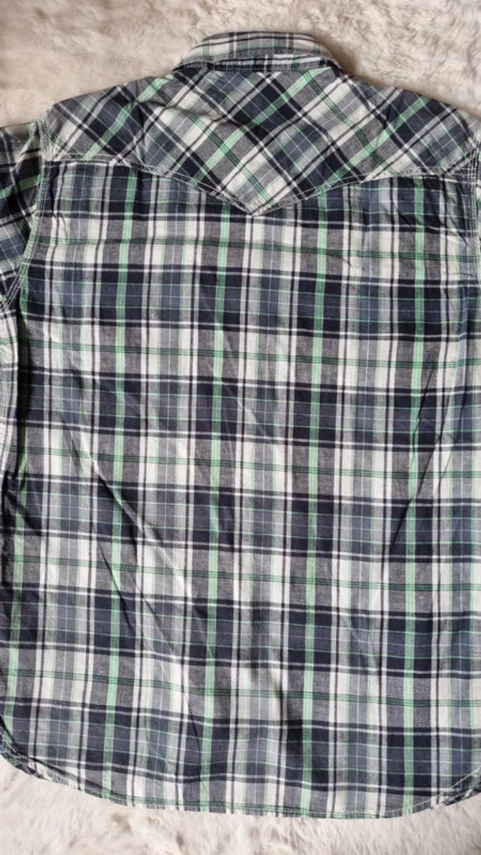 Chemise à carreaux Dickies modèle femme - photo numéro 9