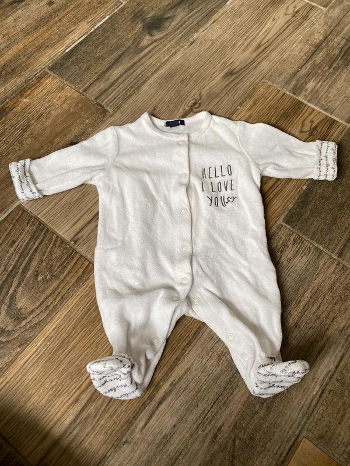 Pyjama I love You 1 mois