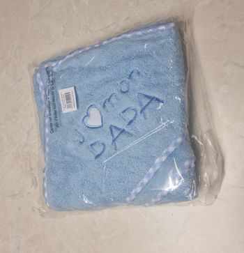 Sortie de bain bébé cape de bain serviette bebe cadeau naissance