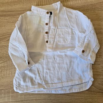 Chemise col mao 6 mois