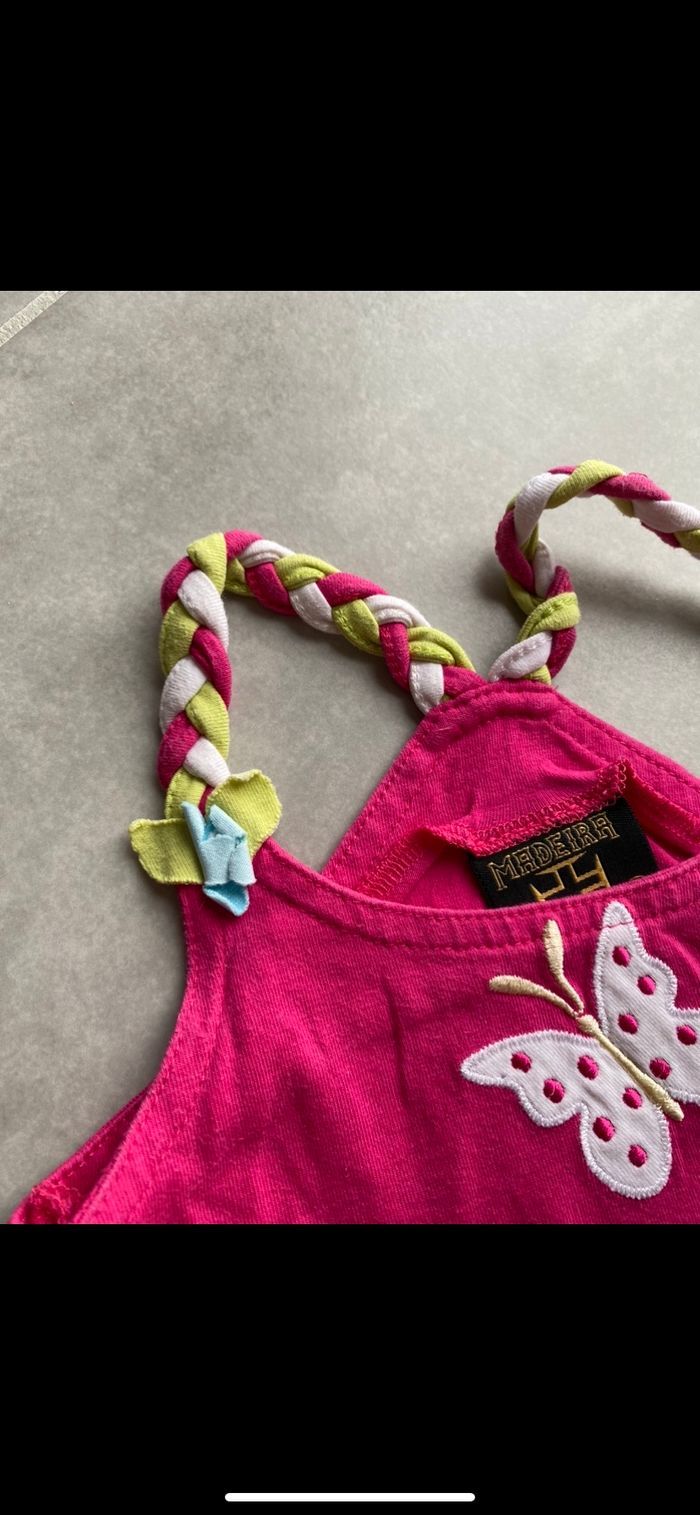 Robe fleurs 🌺 et papillon 🦋 4 ans - photo numéro 3