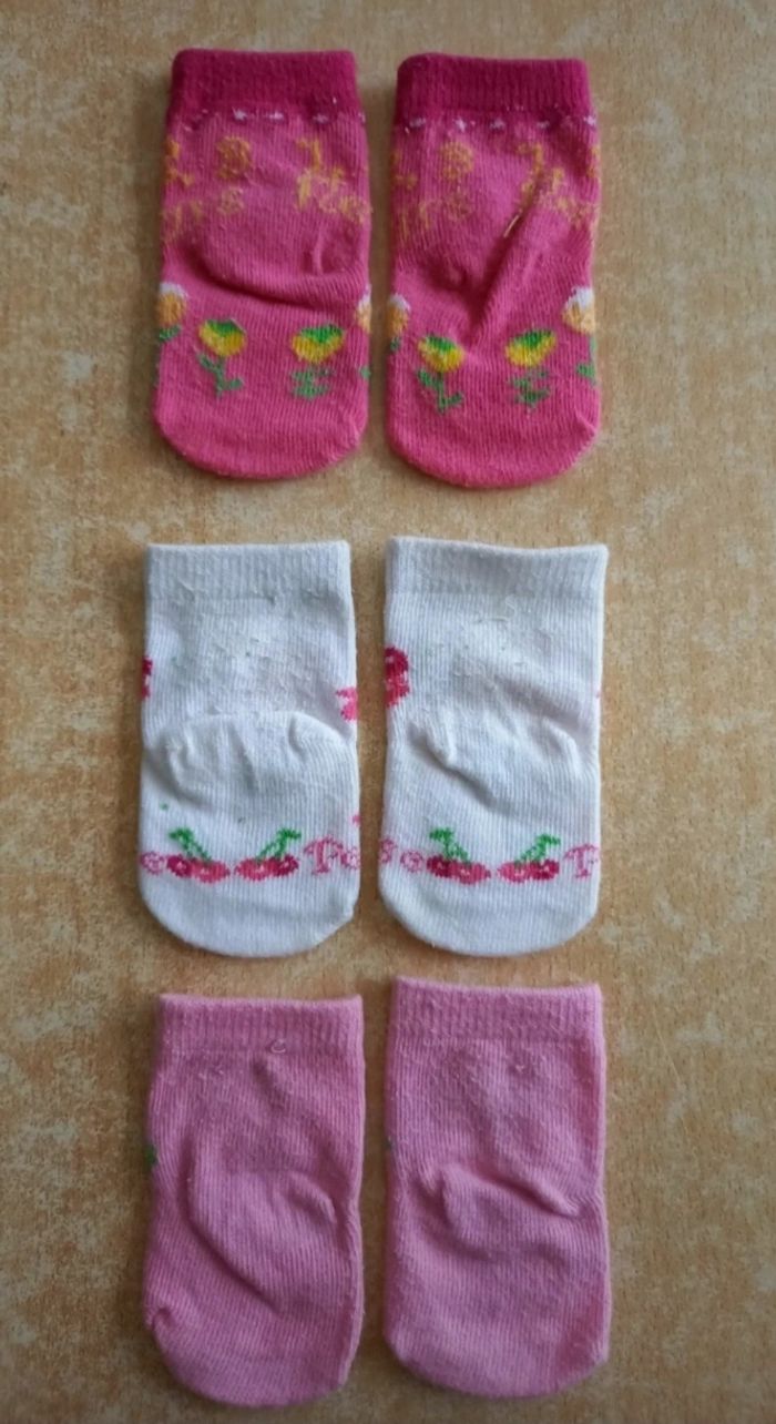 Lot de 3 paires de chaussettes Disney Minnie Mouse et ses amis - Beige