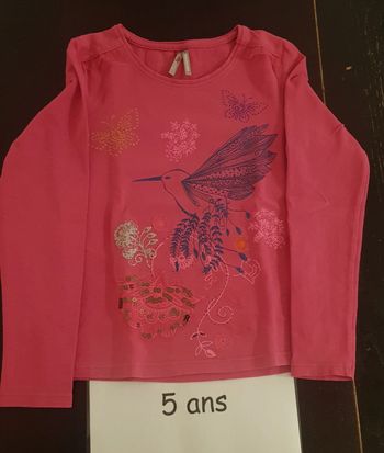 T-shirt ml oiseau Orchestra 5 ans