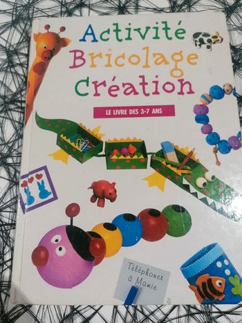 Livre activité bricolage décoration 3-7 ans 📗