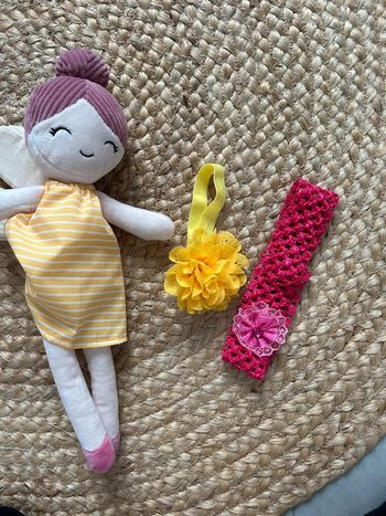 Lot de 2 Bandeaux bébé fille