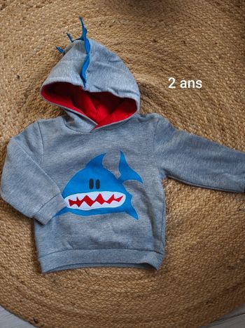 Sweat requin 2 ans