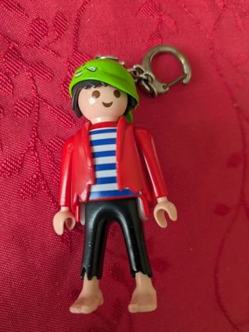Porte-clé pirate playmobil