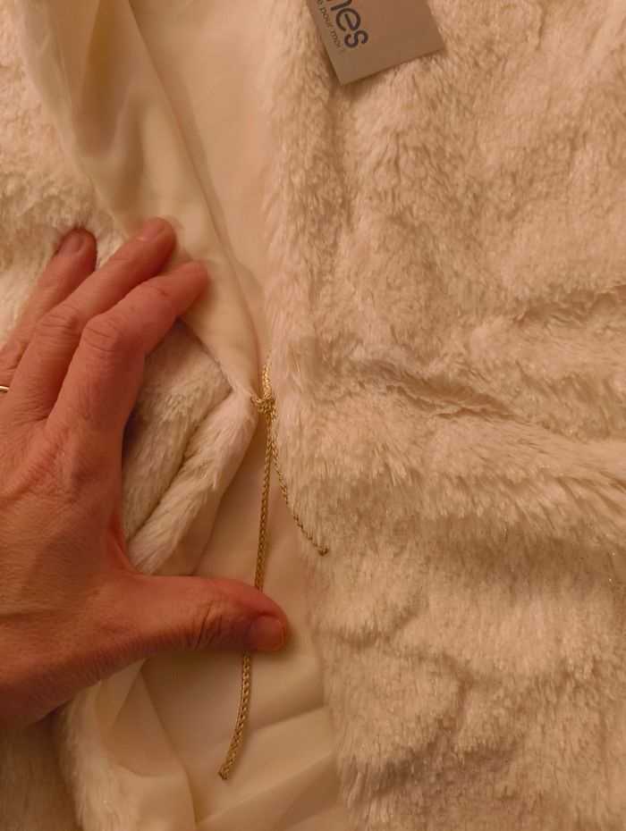 Veste sans manche fausse fourrure - photo numéro 2