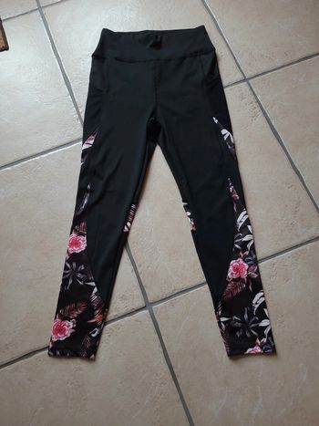 Legging à fleurs