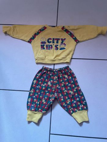 Ensemble jogging vintage polichinelle