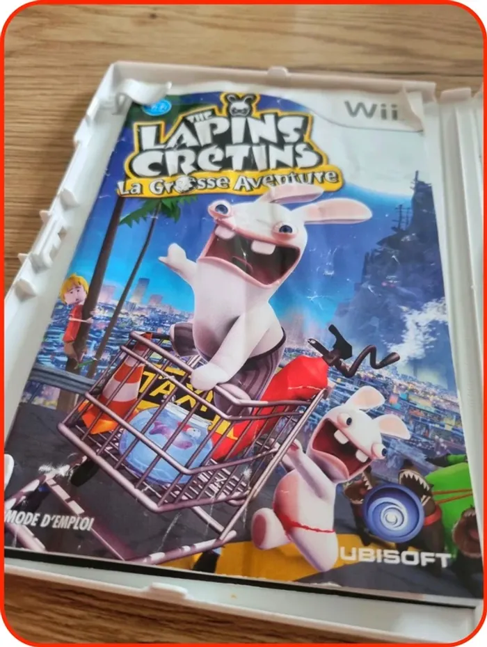Jeu wii The lapins crétins - La grosse aventure Pegi 7 Nintendo - photo numéro 3