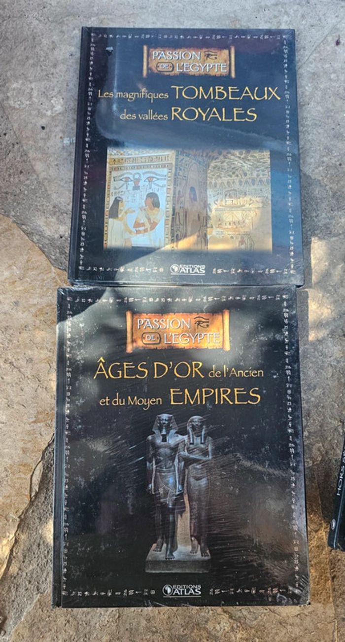 🪷lot de 2 livres sur l Égypte