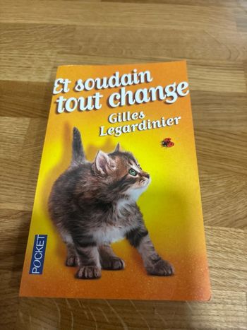 Roman et soudain tout change legardinier