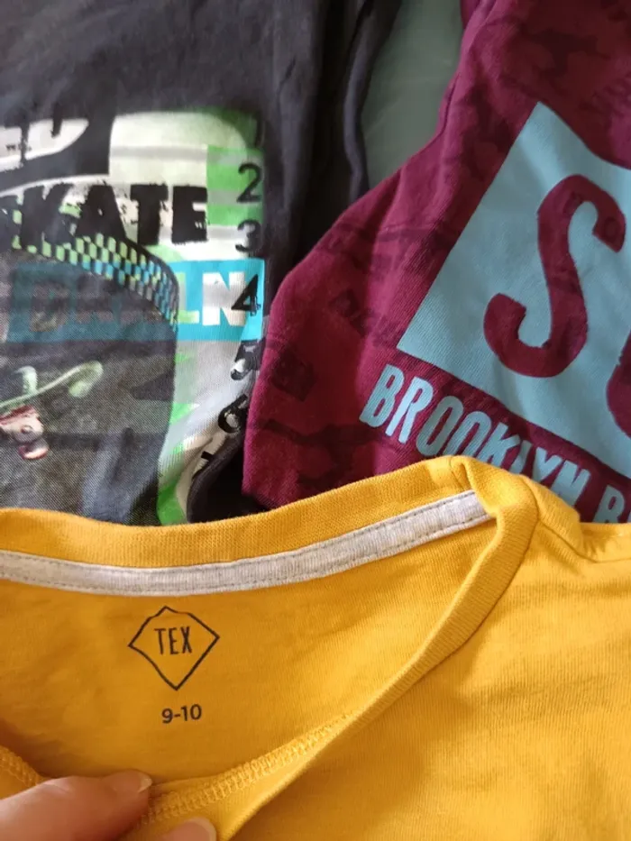 Lot de 3 Tee shirts tex 10 ans - photo numéro 3