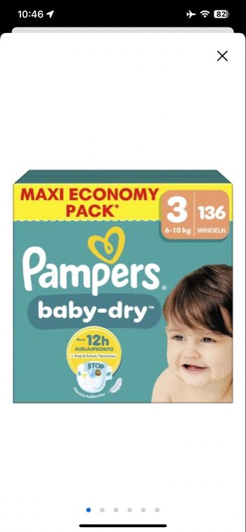 Couche bébé Pampers