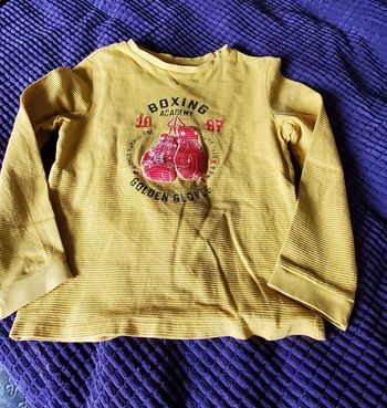 t-shirt Mlongue sergent major 8ans (3e)