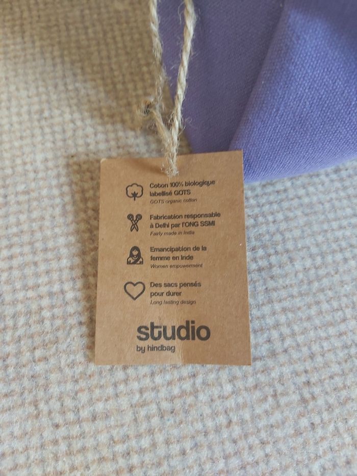 Trousse de toilette mauve neuve - Manahé - photo numéro 10