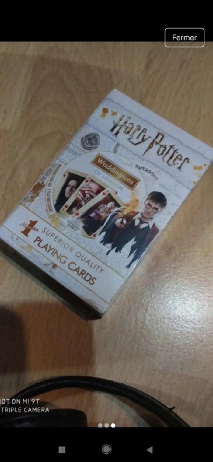 Figurine Qfig Harry Potter et carte - photo numéro 3