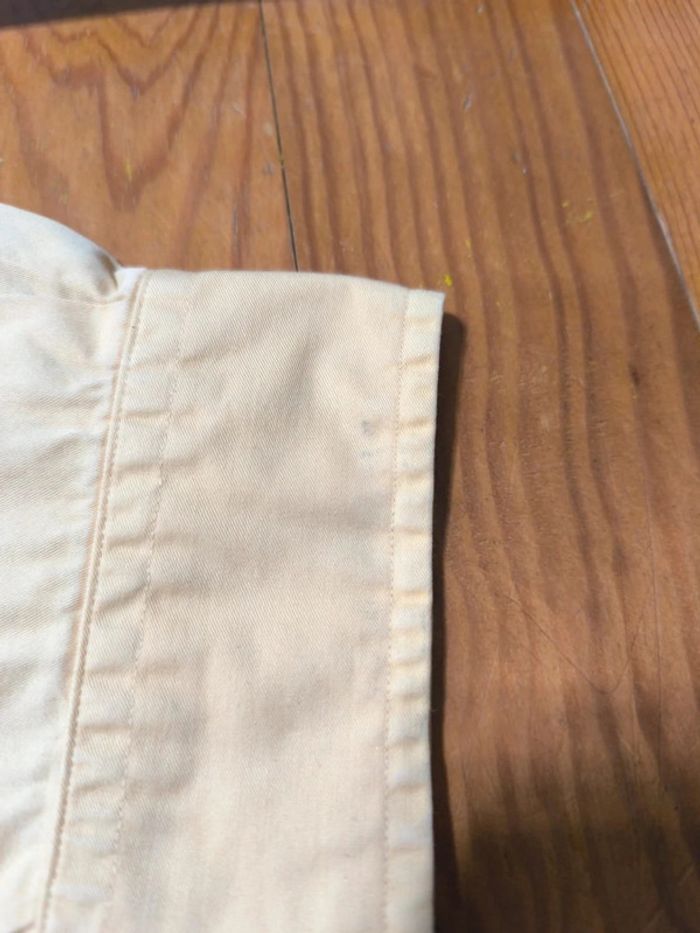 Chemise manches longues - Ralph Lauren - Classic Fit - Logo brodé marine - Jaune - Taille XL - photo numéro 11