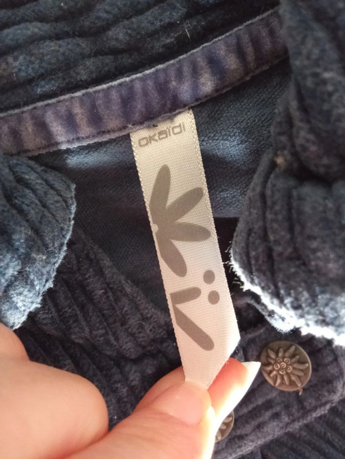 Superbe petite robe style velours 3 ans - photo numéro 6