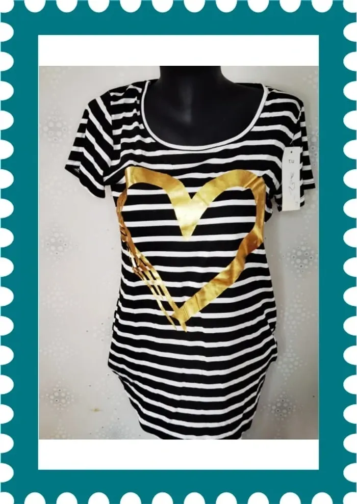 D2799 - tee-shirt femme taille unique