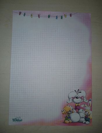 Diddl - Feuille A4 neuve - 0,60€