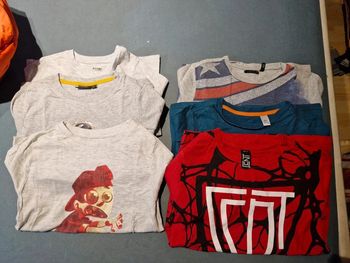 Lot de 6 hauts manches longues garçons 6 ans