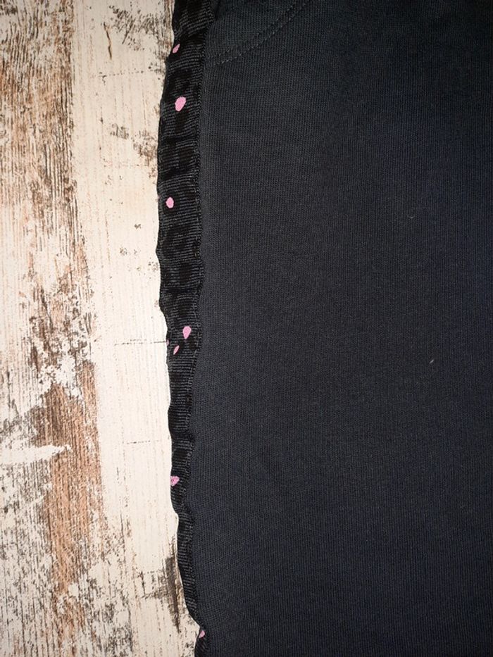 Pantalon jogging  bordé motif léopard